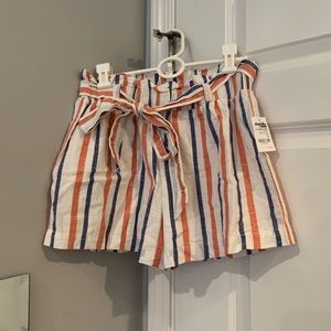 Charlotte Russe Striped Shorts